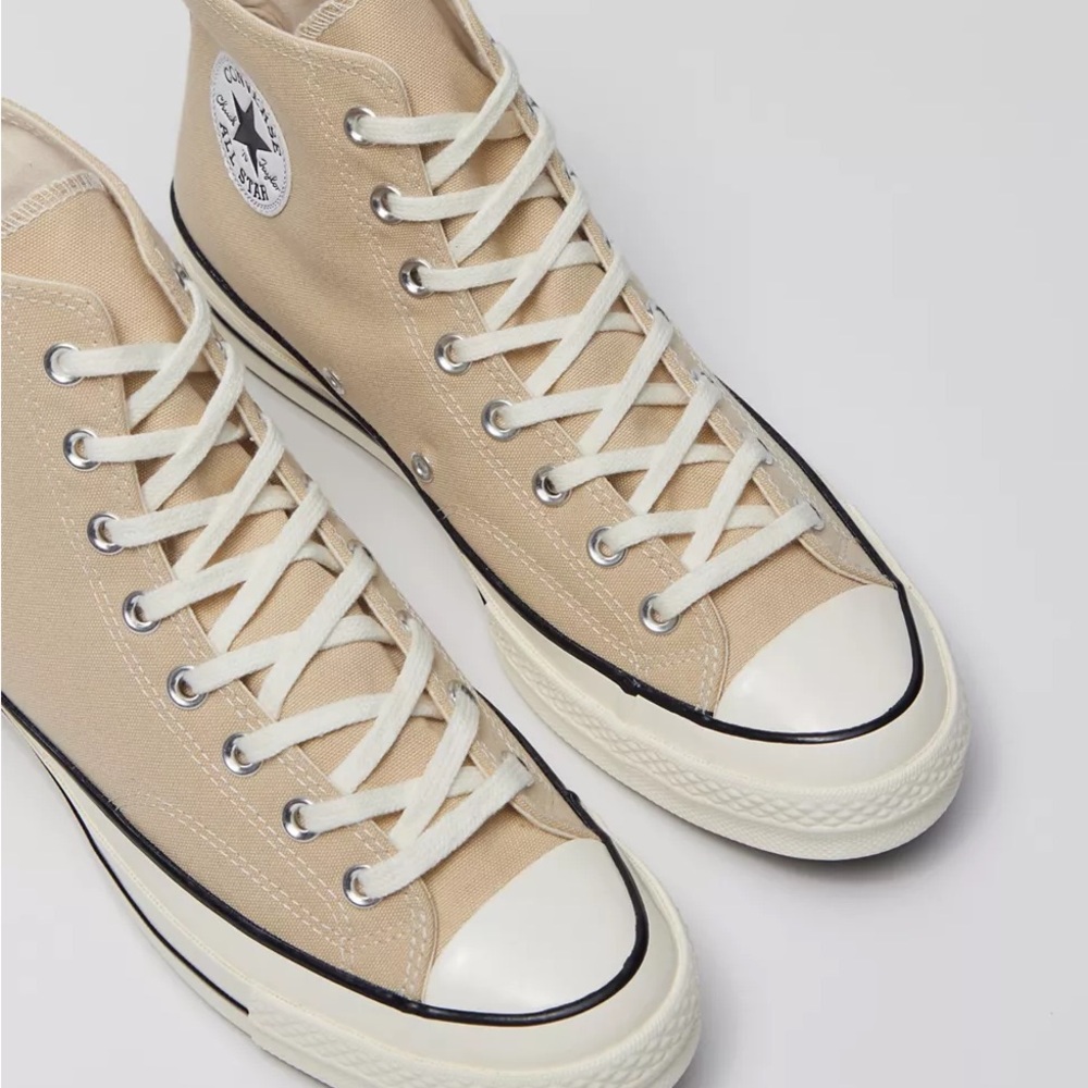Converse Chuck 70 High Top Sneakers Tan Women’s Size 10.5 - Picture 3 of 10